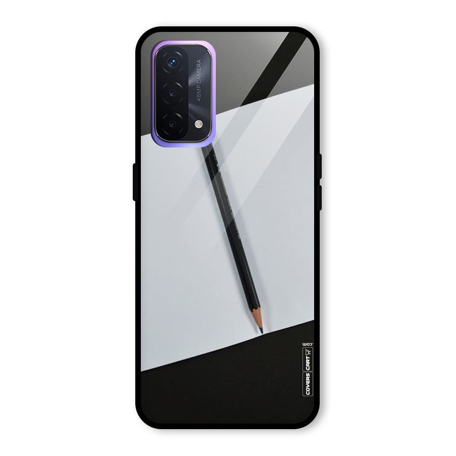 Write Your Thoughts Glass Back Case for Oppo A74 5G