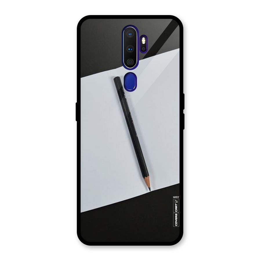 Write Your Thoughts Glass Back Case for Oppo A9 (2020)