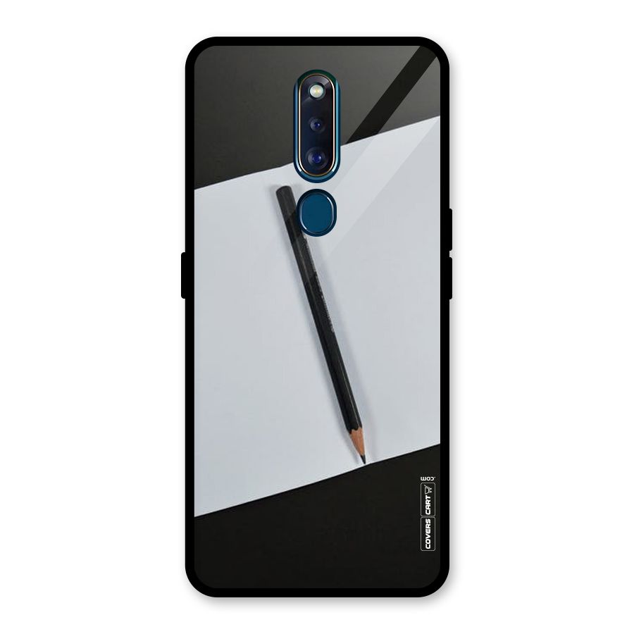 Write Your Thoughts Glass Back Case for Oppo F11 Pro