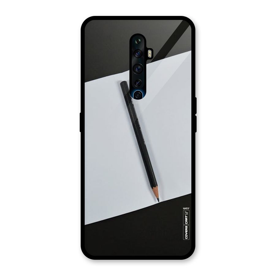Write Your Thoughts Glass Back Case for Oppo Reno2 F