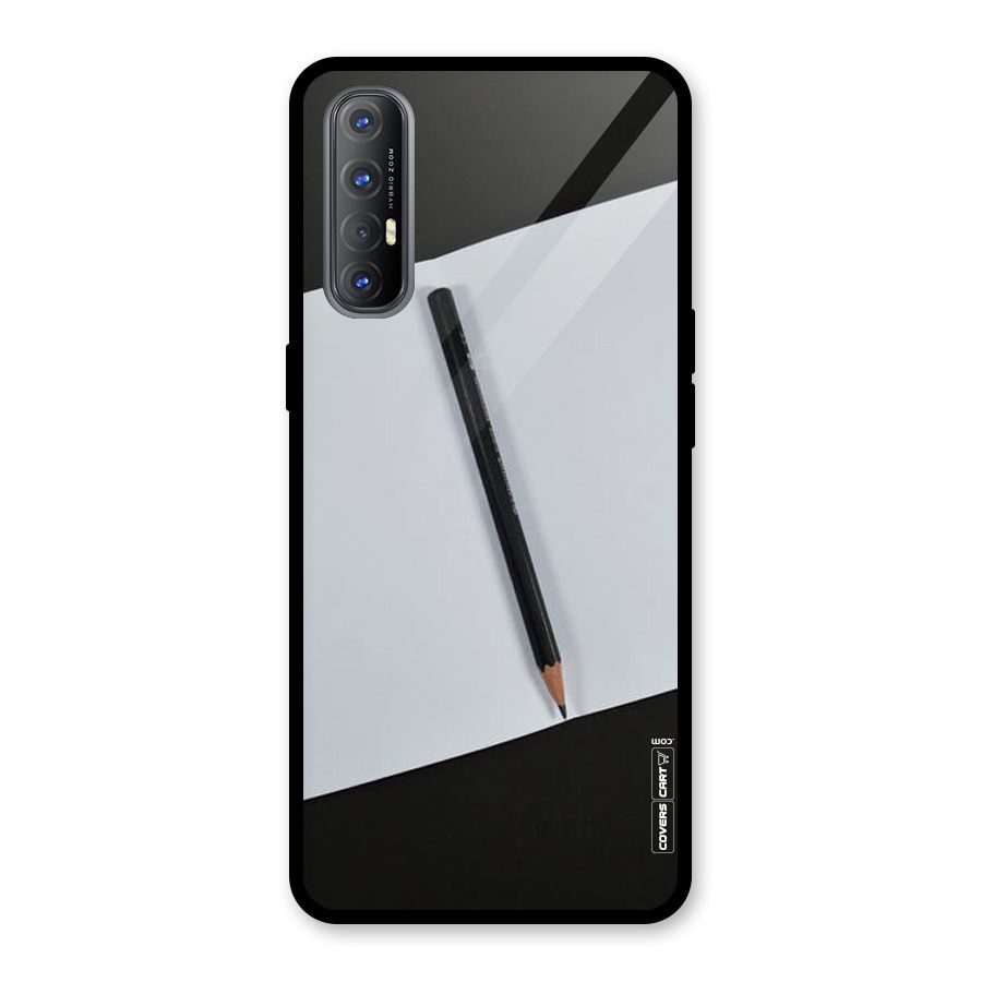 Write Your Thoughts Glass Back Case for Oppo Reno3 Pro