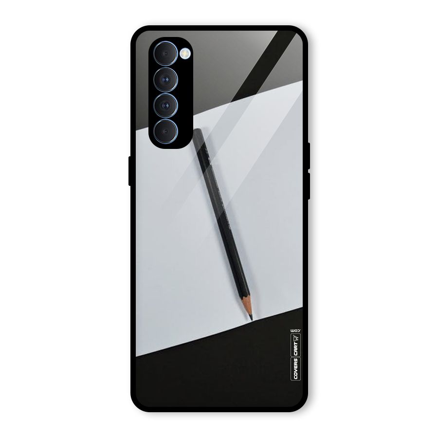 Write Your Thoughts Glass Back Case for Oppo Reno4 Pro
