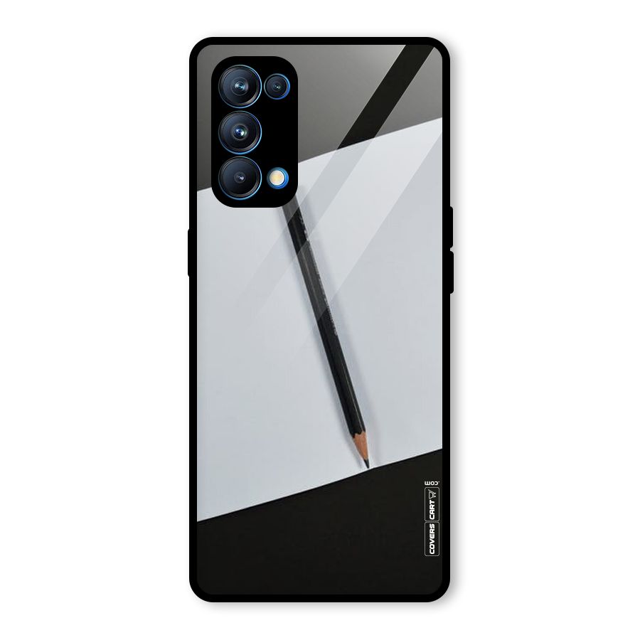 Write Your Thoughts Glass Back Case for Oppo Reno5 Pro 5G