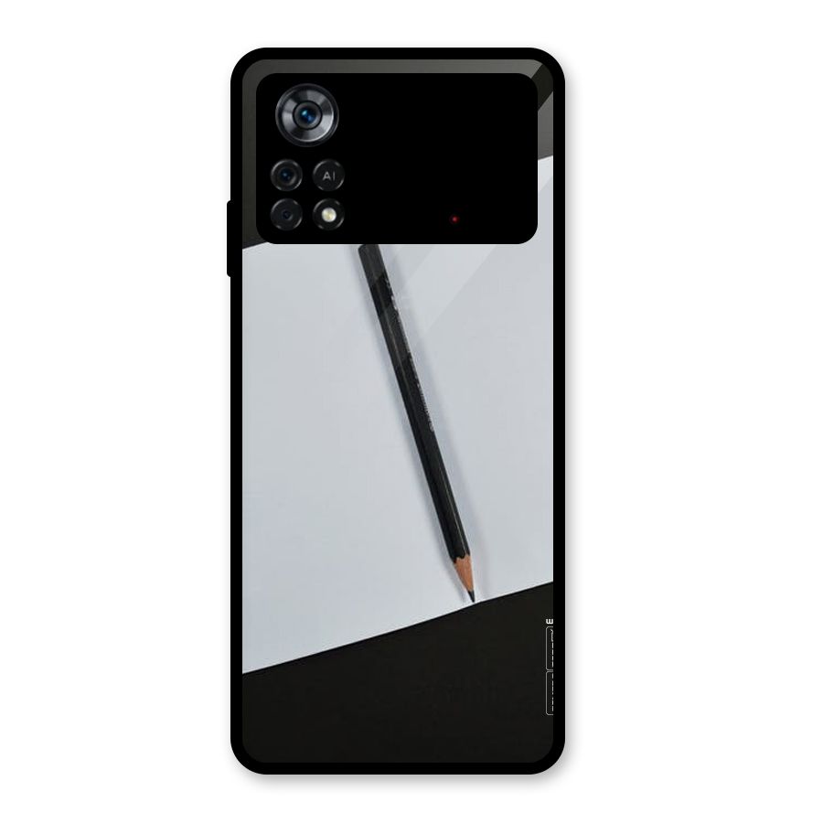 Write Your Thoughts Glass Back Case for Poco X4 Pro 5G