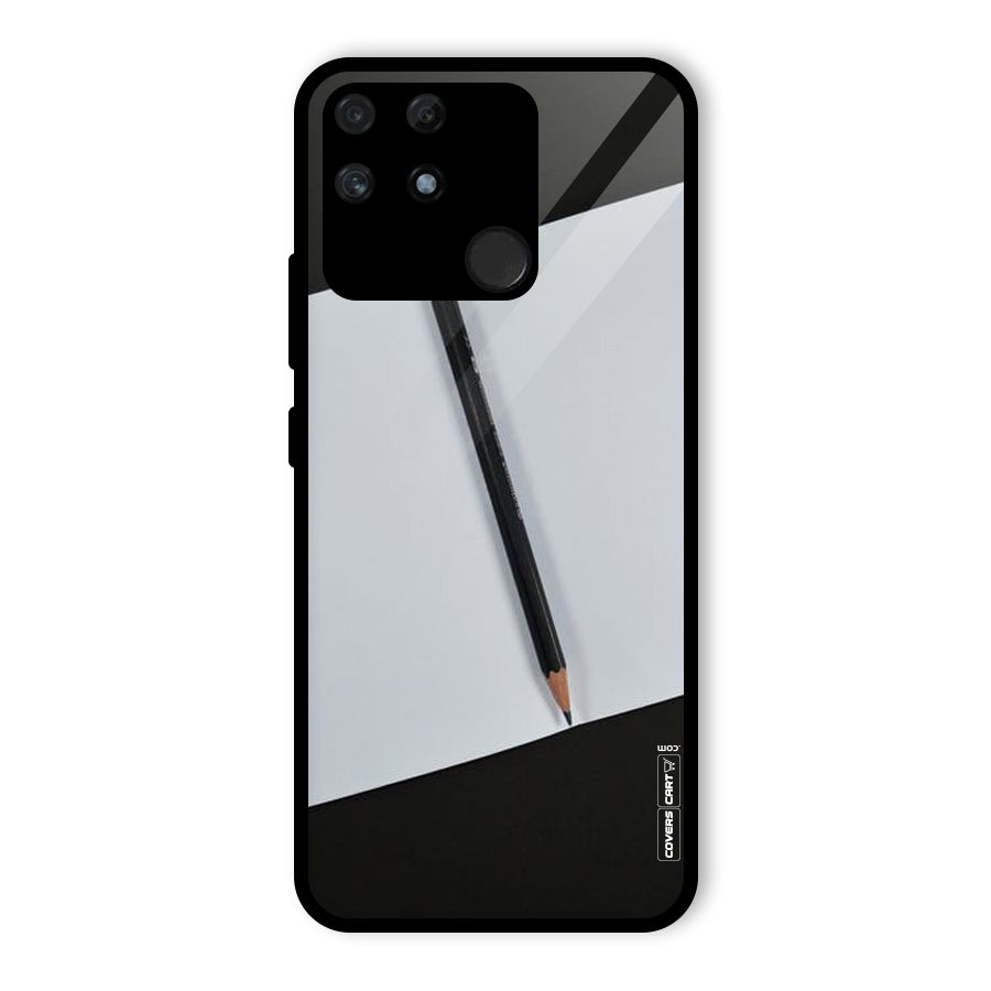 Write Your Thoughts Glass Back Case for Realme Narzo 50A