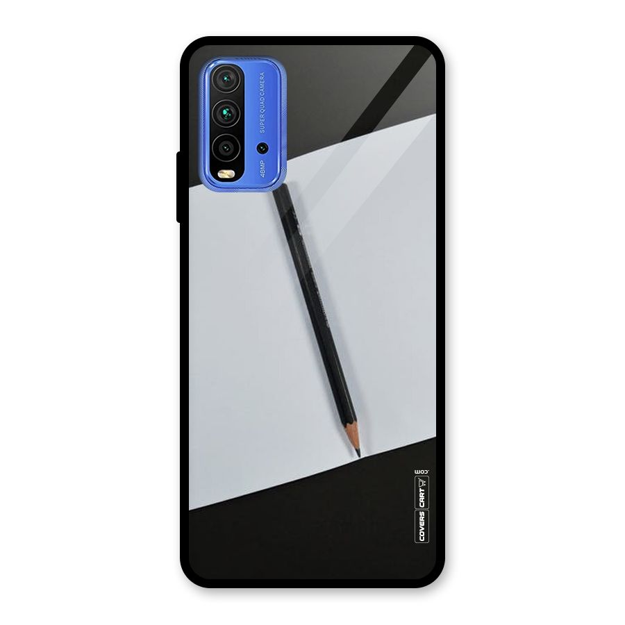 Write Your Thoughts Glass Back Case for Redmi 9 Power