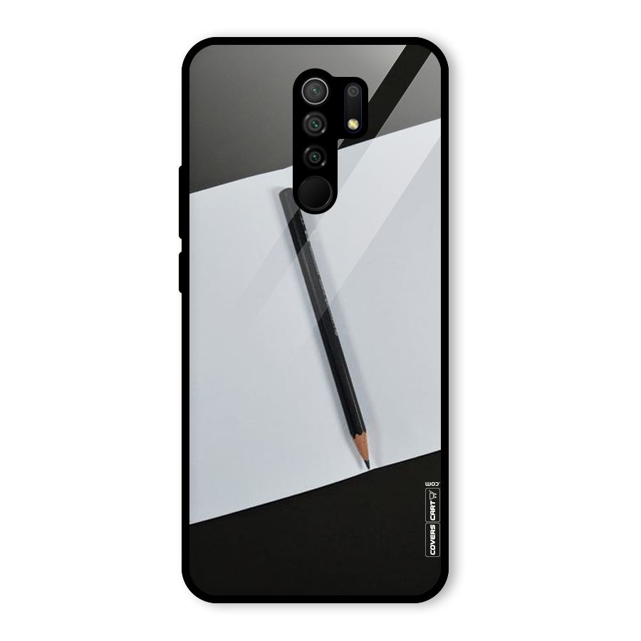 Write Your Thoughts Glass Back Case for Redmi 9 Prime