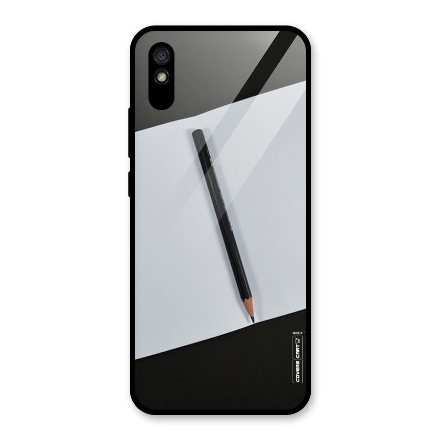 Write Your Thoughts Glass Back Case for Redmi 9i