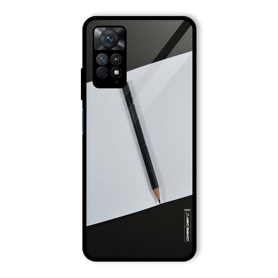 Write Your Thoughts Glass Back Case for Redmi Note 11 Pro