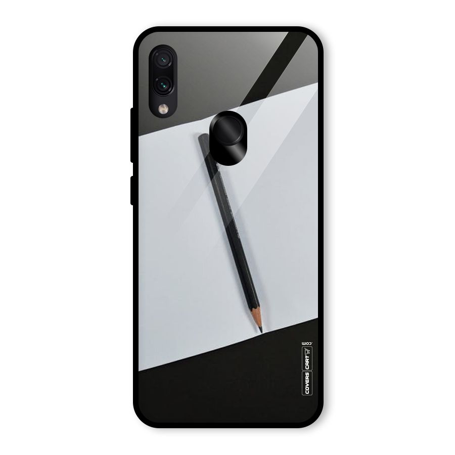 Write Your Thoughts Glass Back Case for Redmi Note 7