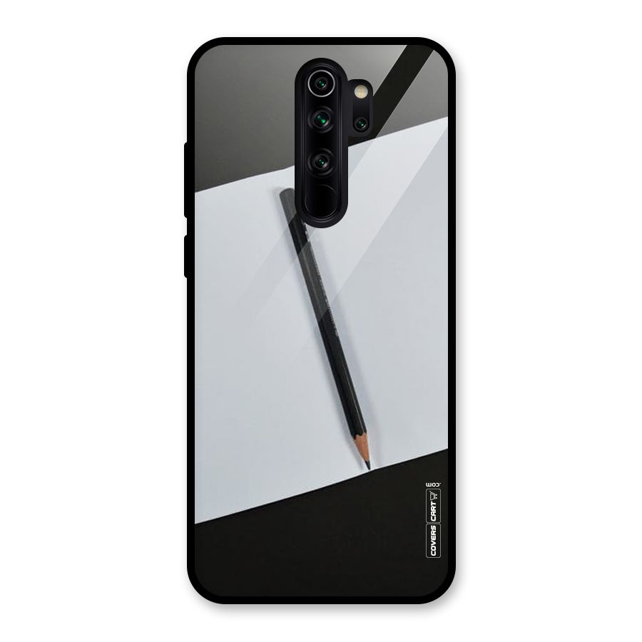 Write Your Thoughts Glass Back Case for Redmi Note 8 Pro