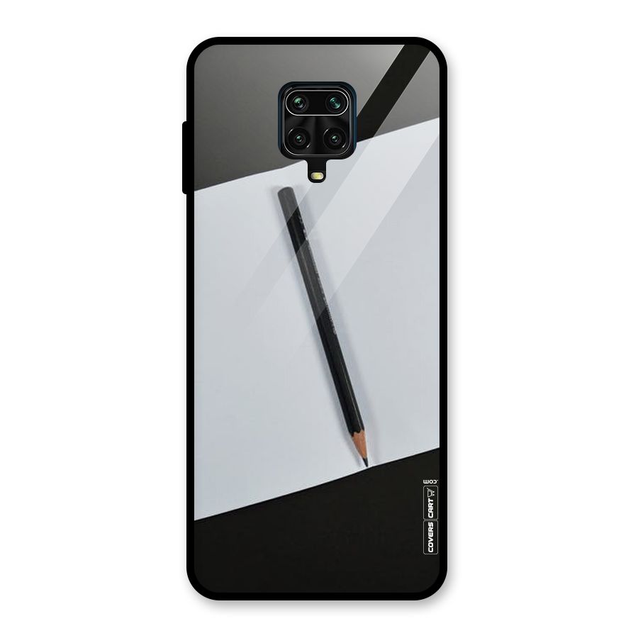 Write Your Thoughts Glass Back Case for Redmi Note 9 Pro