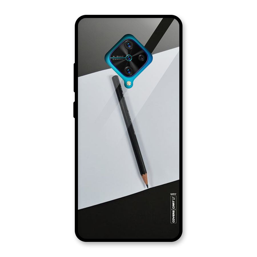 Write Your Thoughts Glass Back Case for Vivo S1 Pro
