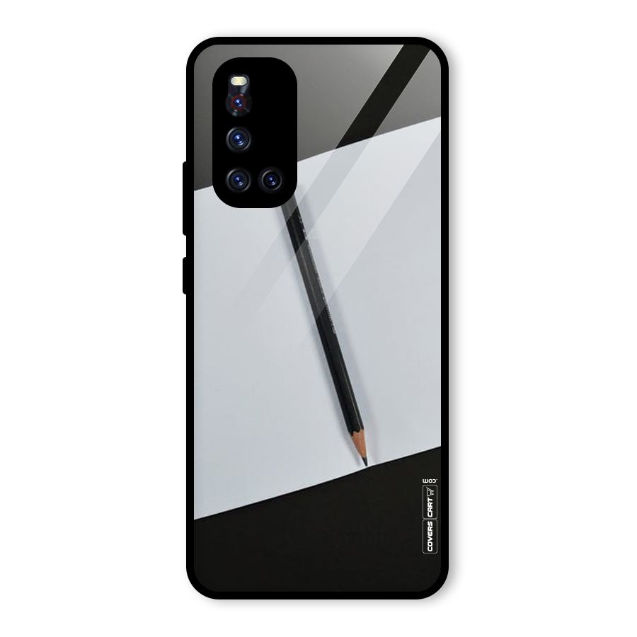 Write Your Thoughts Glass Back Case for Vivo V19
