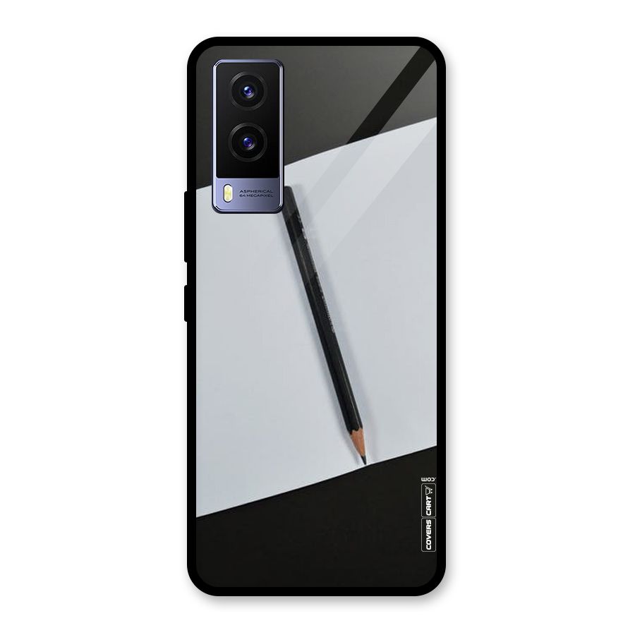 Write Your Thoughts Glass Back Case for Vivo V21e 5G