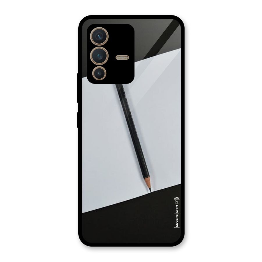 Write Your Thoughts Glass Back Case for Vivo V23 5G