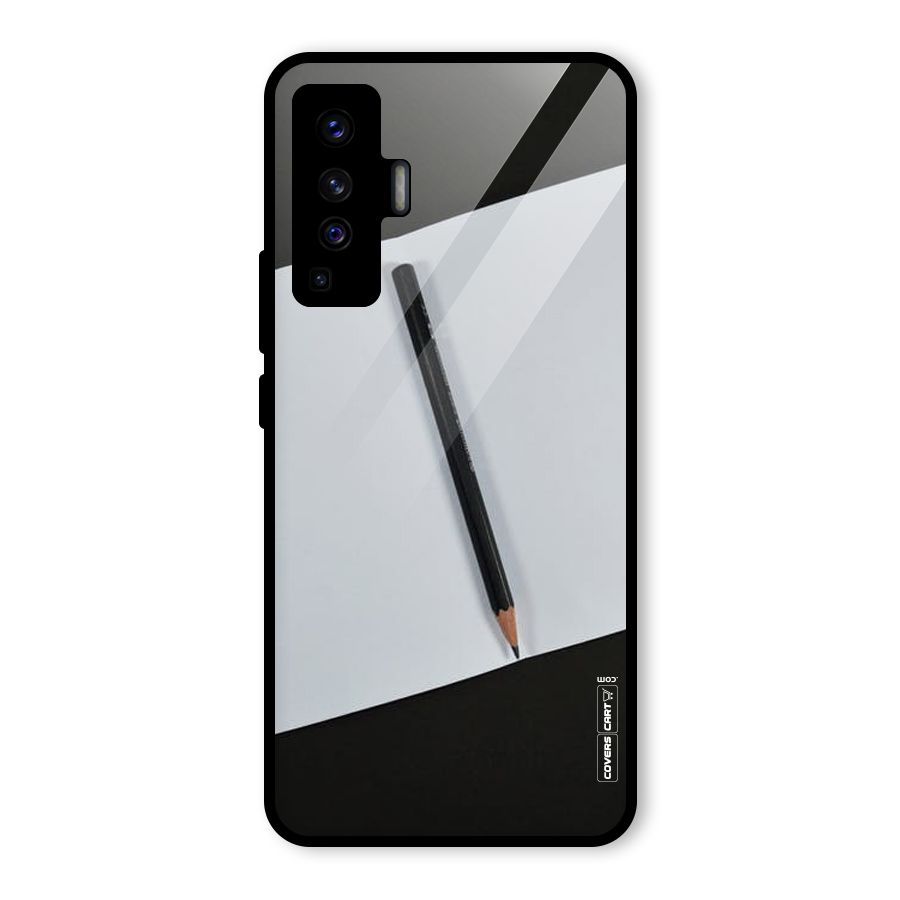 Write Your Thoughts Glass Back Case for Vivo X50