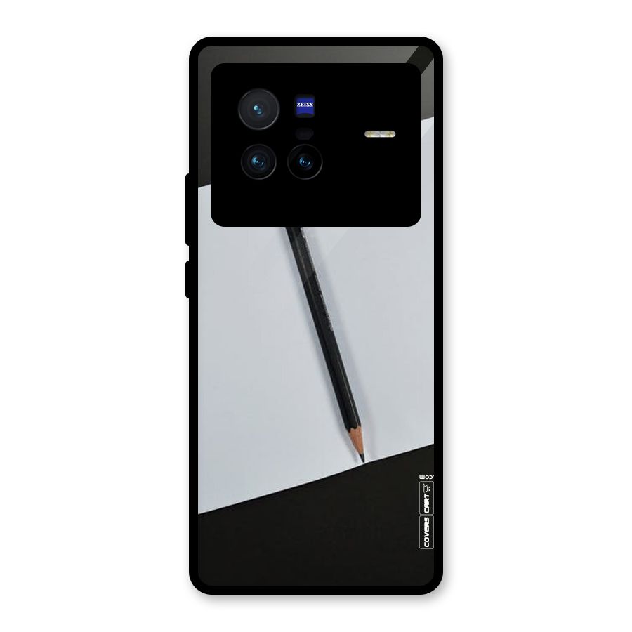 Write Your Thoughts Glass Back Case for Vivo X80