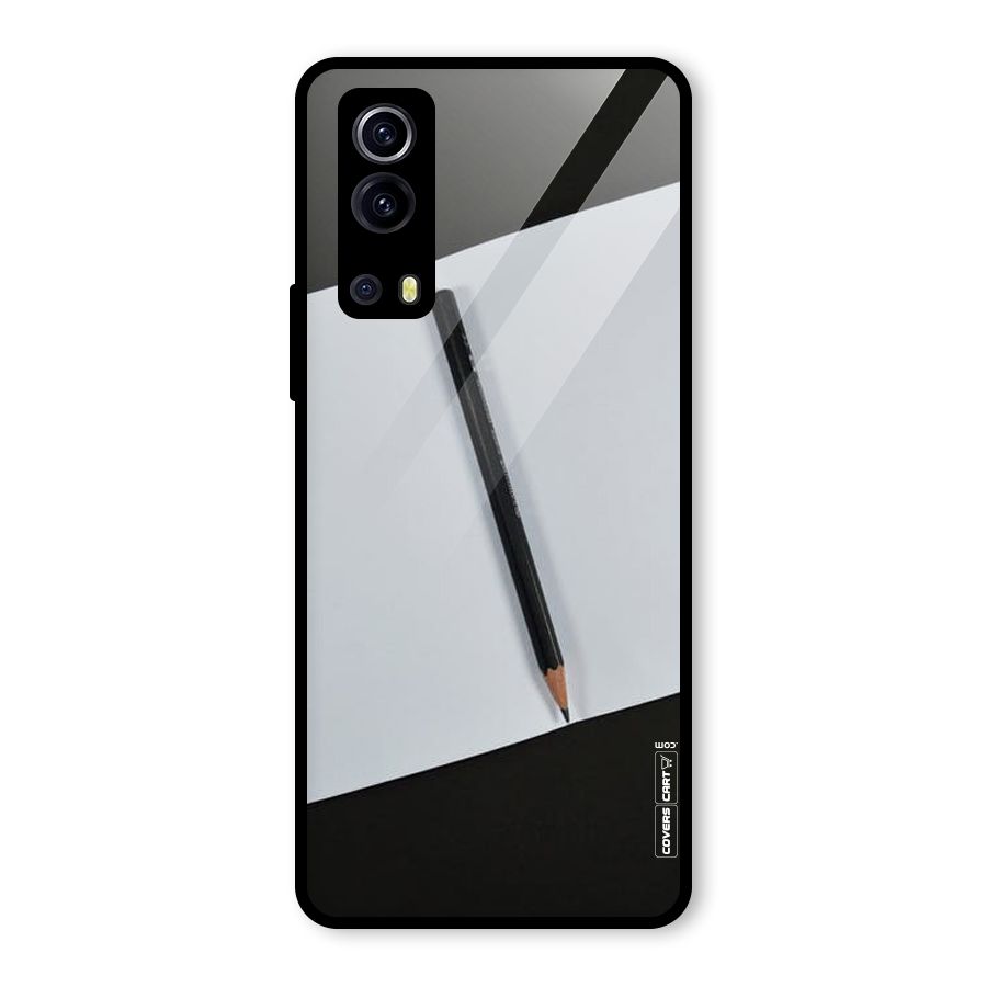 Write Your Thoughts Glass Back Case for Vivo iQOO Z3