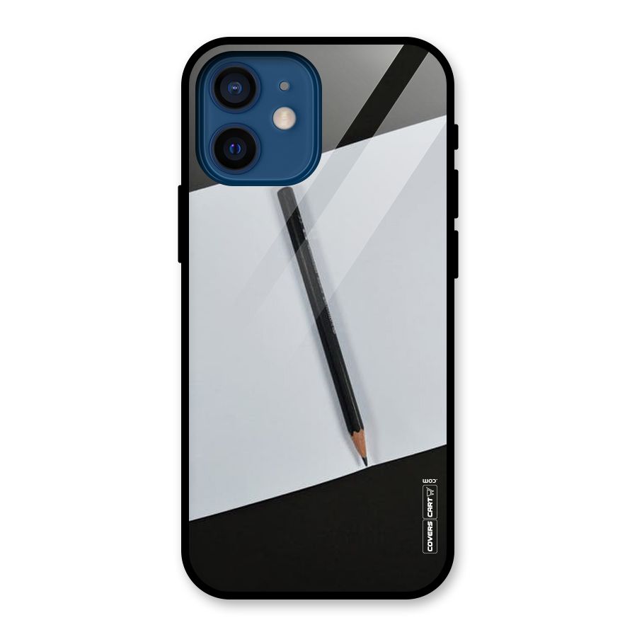 Write Your Thoughts Glass Back Case for iPhone 12 Mini