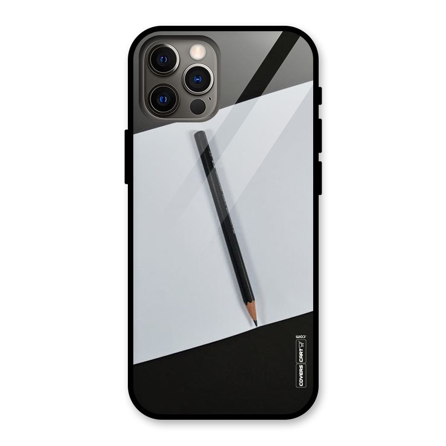 Write Your Thoughts Glass Back Case for iPhone 12 Pro