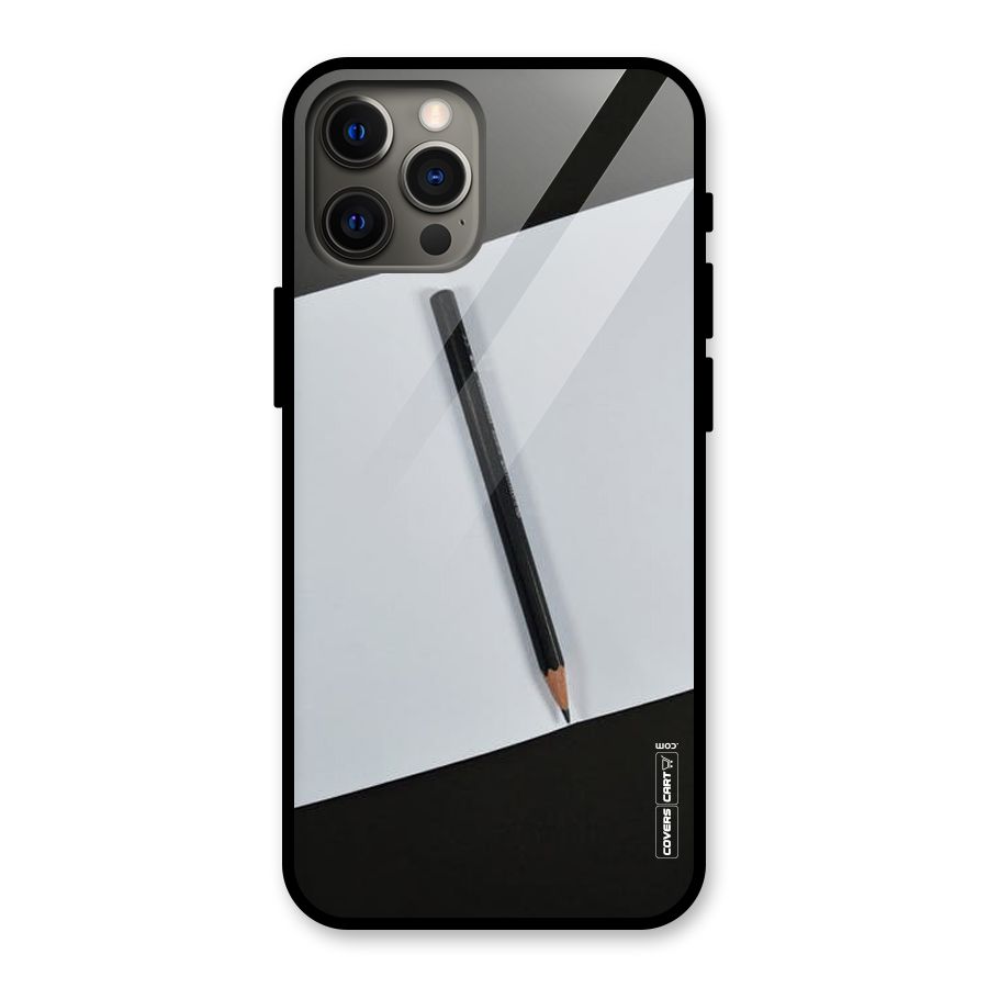 Write Your Thoughts Glass Back Case for iPhone 12 Pro Max