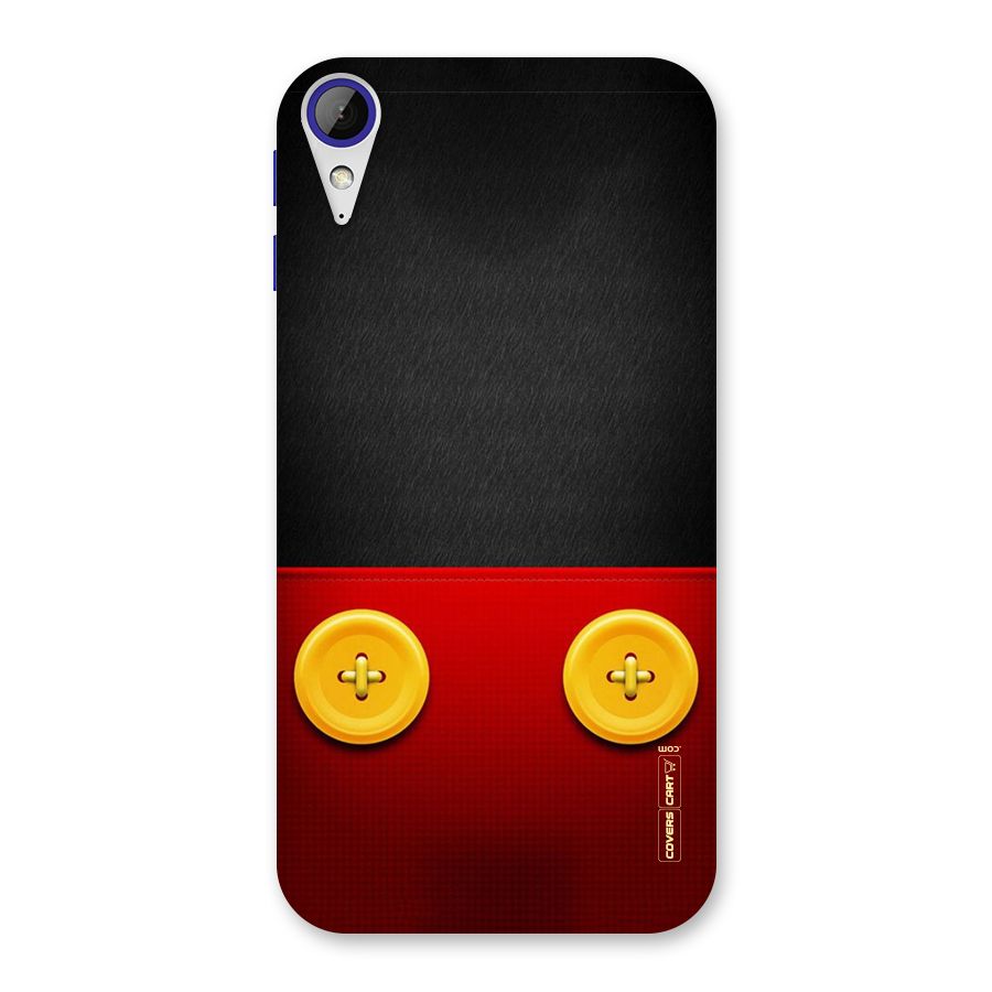 Yellow Button Back Case for Desire 830