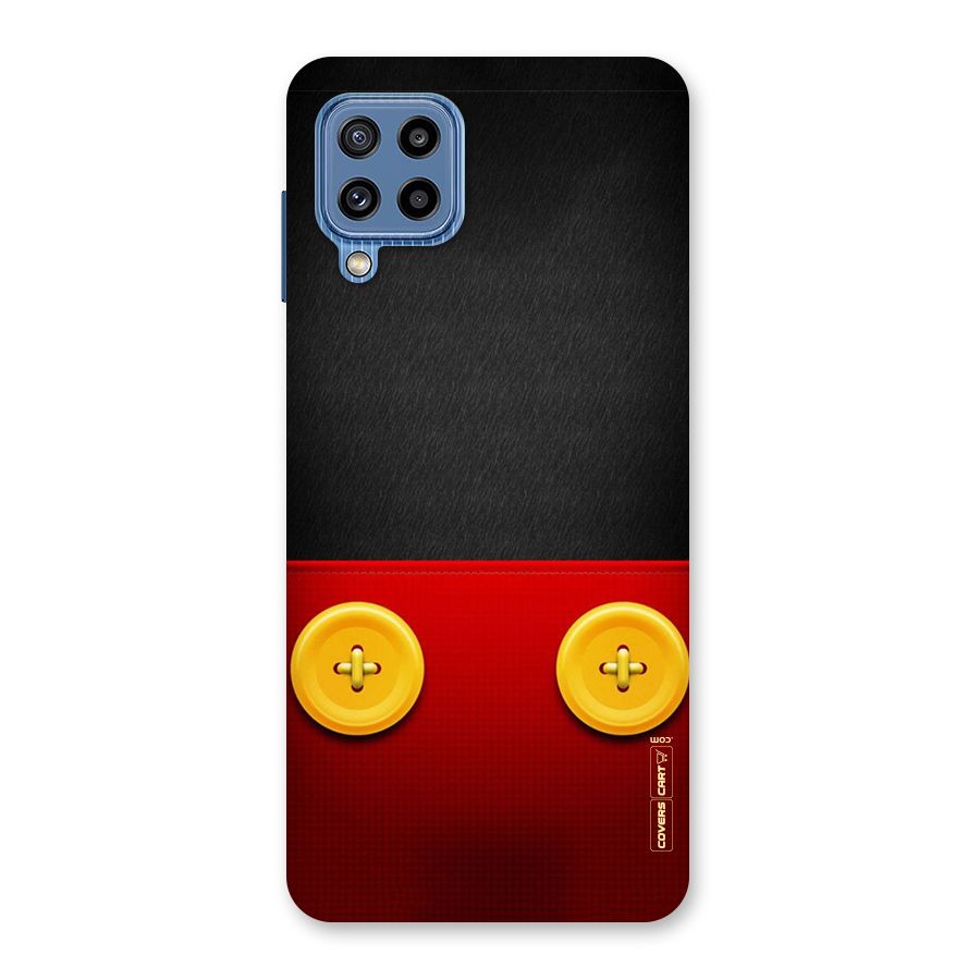 Yellow Button Back Case for Galaxy M32