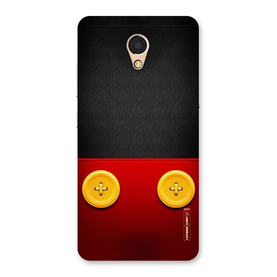 Yellow Button Back Case for Lenovo P2