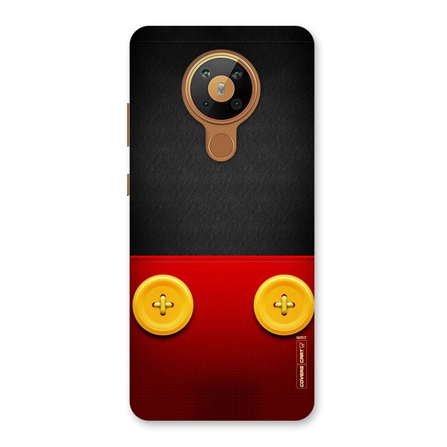 Yellow Button Back Case for Nokia 5.3