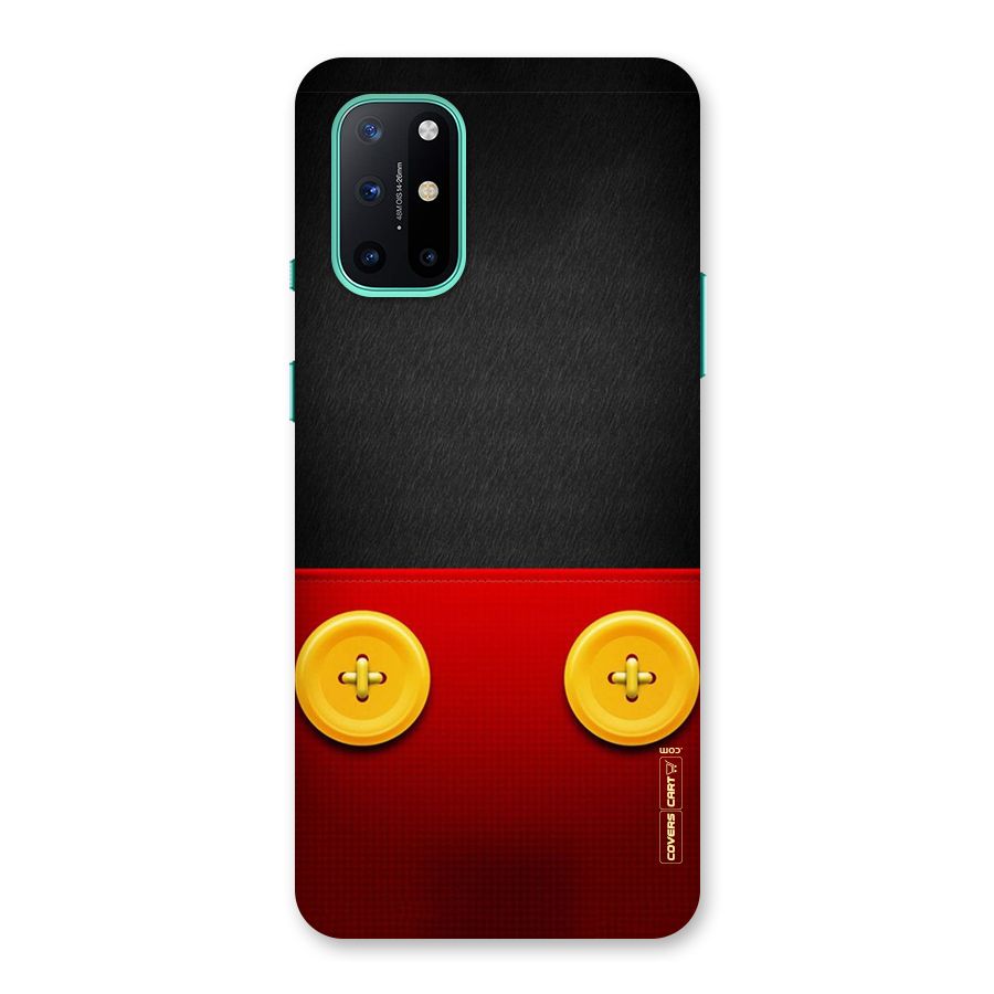Yellow Button Back Case for OnePlus 8T