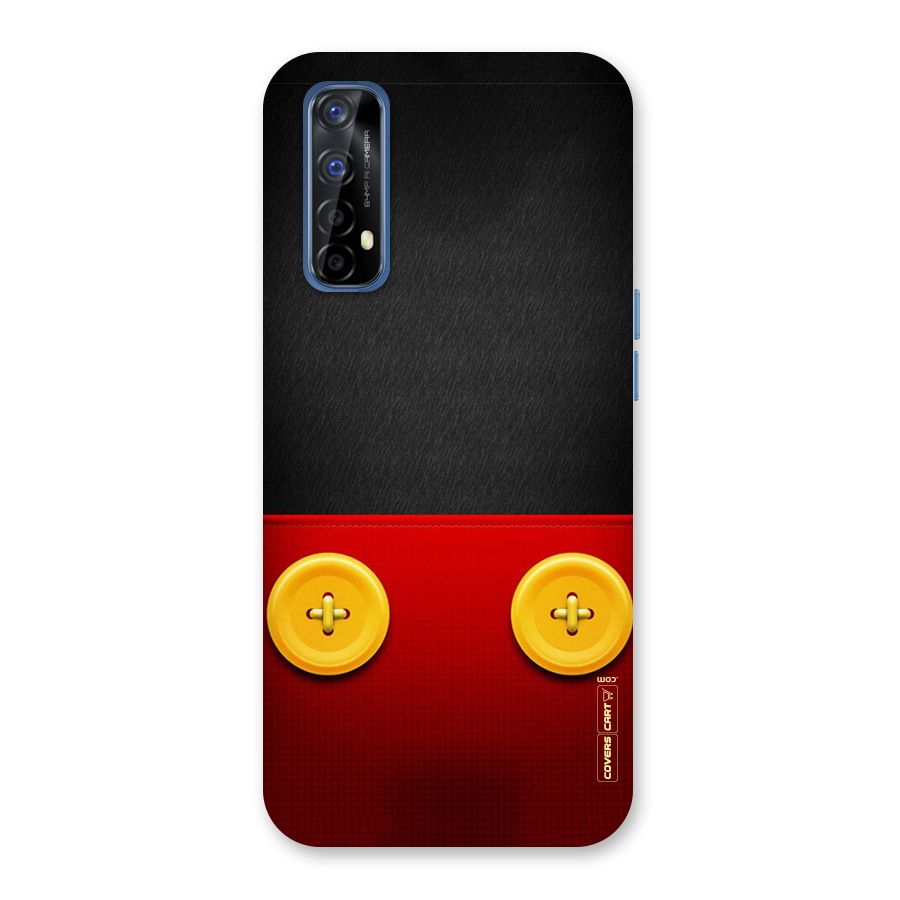 Yellow Button Back Case for Realme 7