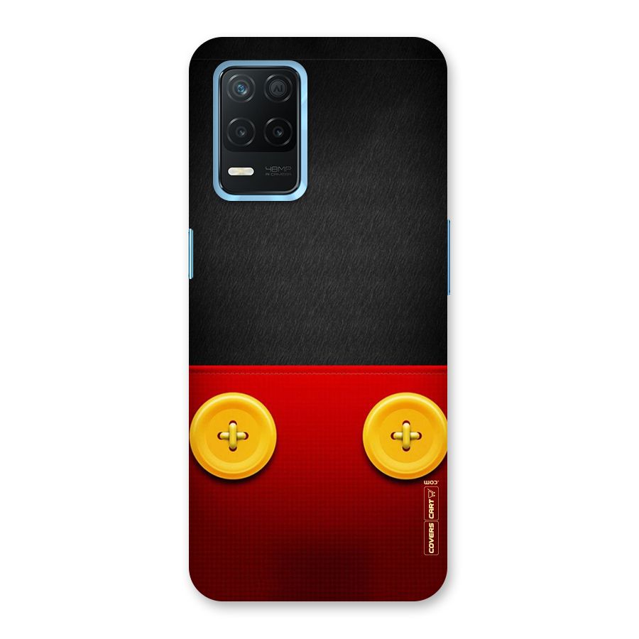 Yellow Button Back Case for Realme Narzo 30 5G