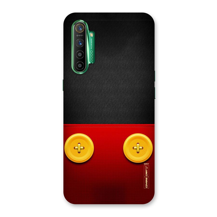 Yellow Button Back Case for Realme X2