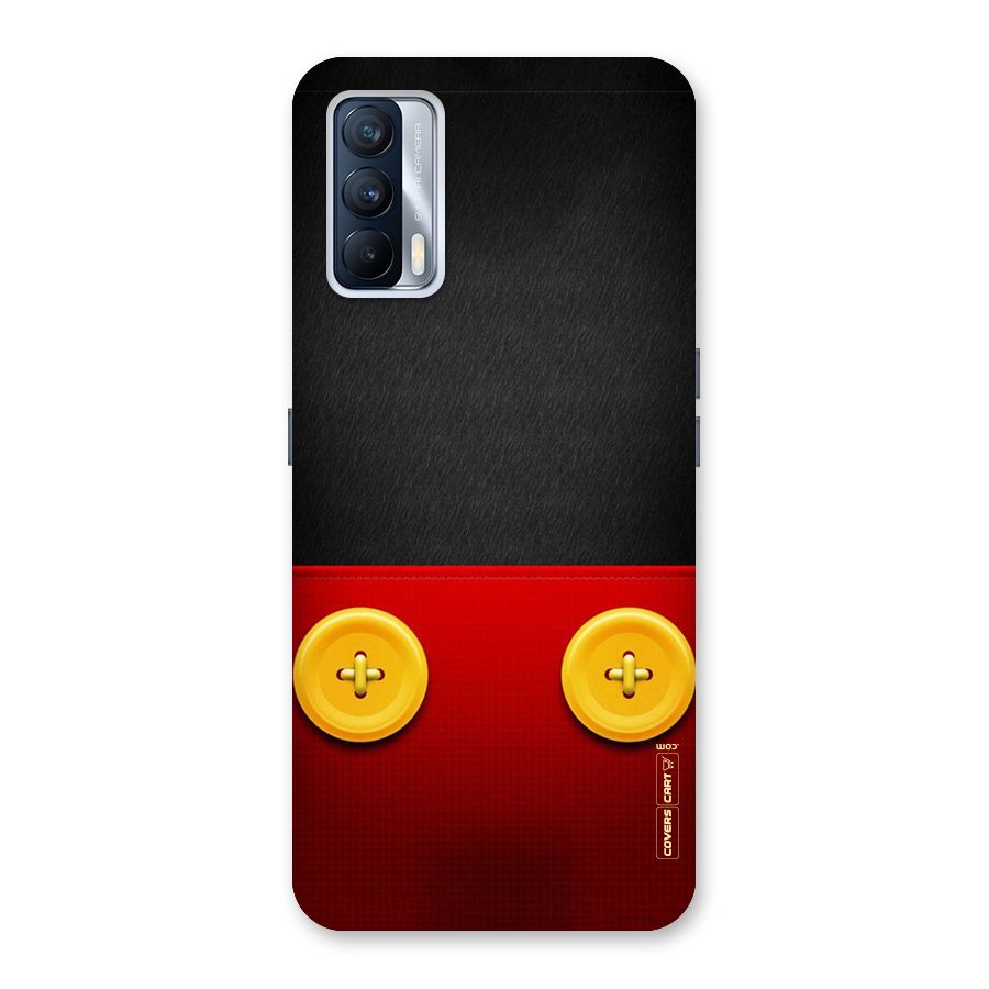 Yellow Button Back Case for Realme X7