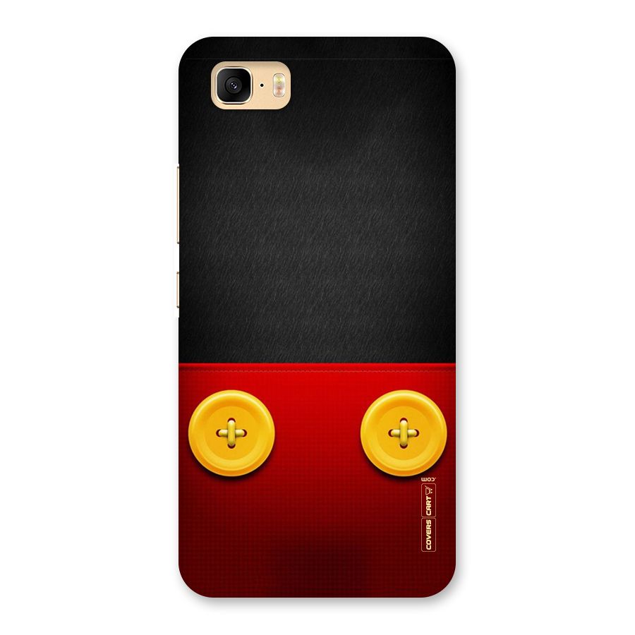 Yellow Button Back Case for Zenfone 3s Max