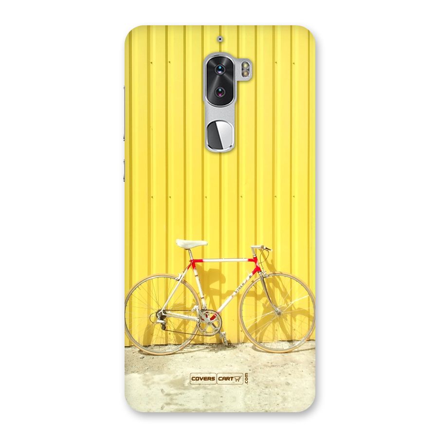 Yellow Cycle Classic Back Case for Coolpad Cool 1