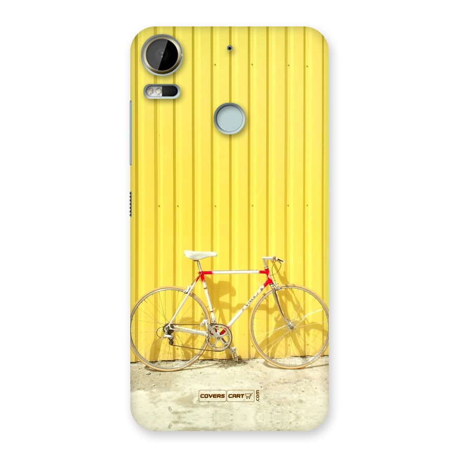 Yellow Cycle Classic Back Case for Desire 10 Pro