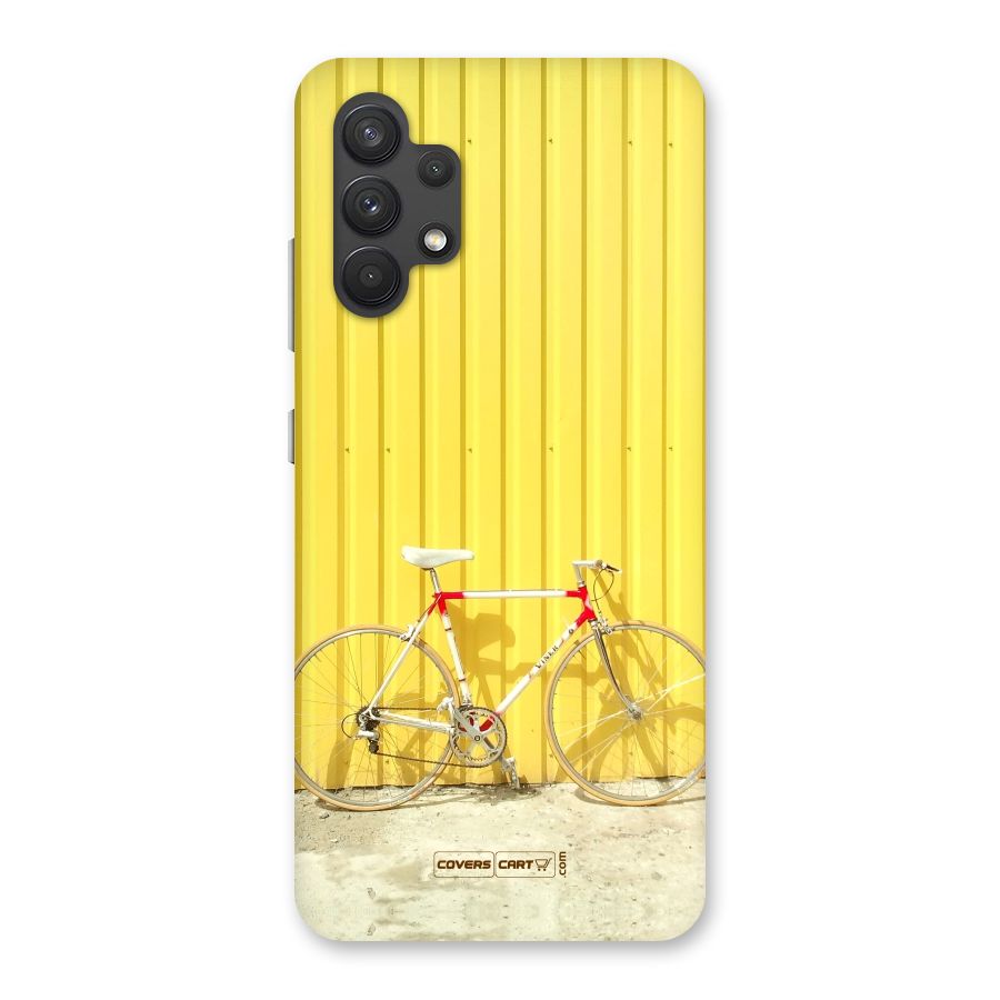 Yellow Cycle Classic Back Case for Galaxy A32