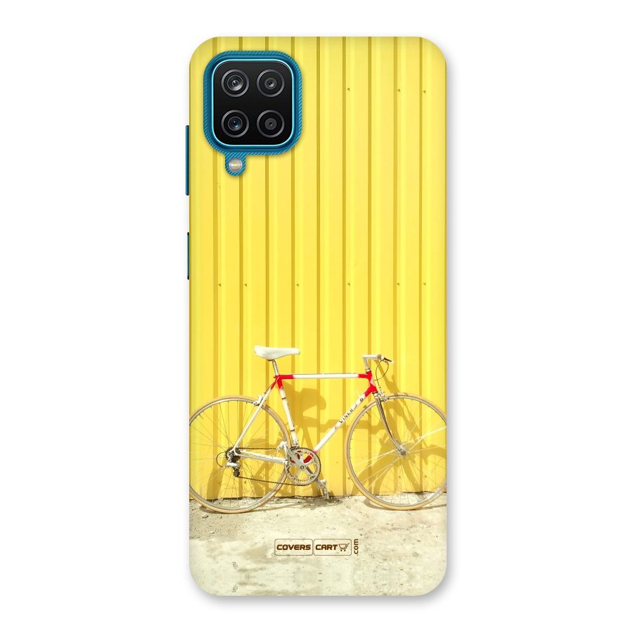 Yellow Cycle Classic Back Case for Galaxy M12