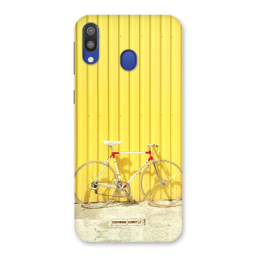 Yellow Cycle Classic Back Case for Galaxy M20