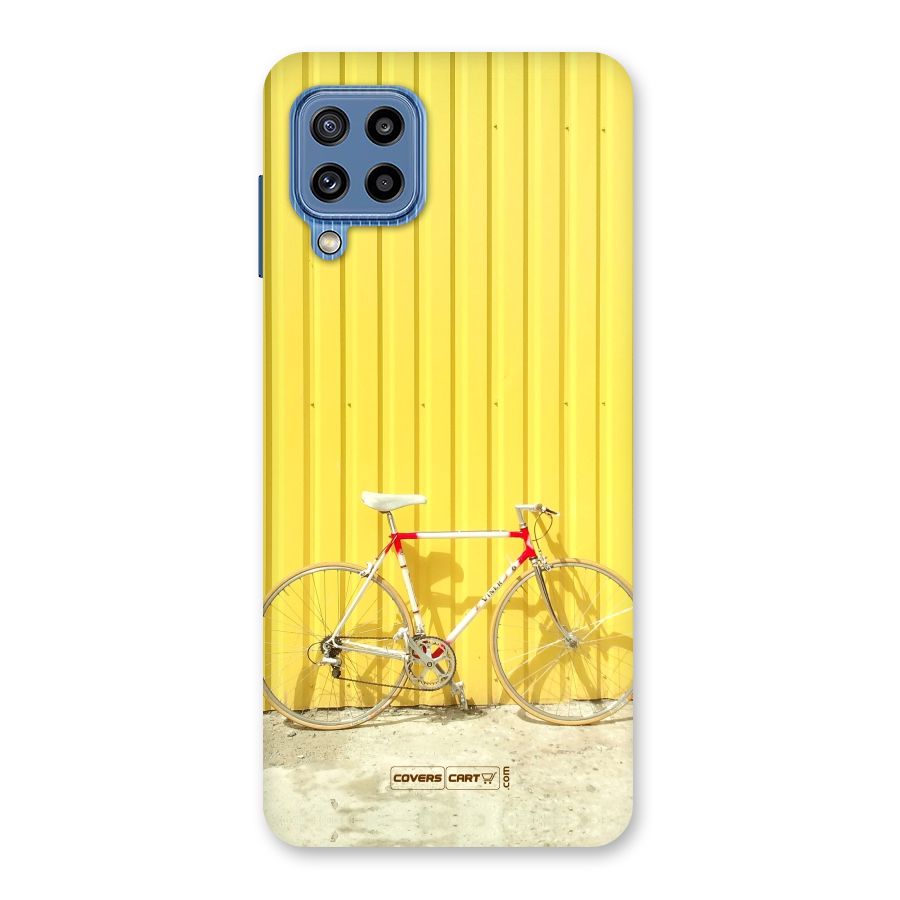 Yellow Cycle Classic Back Case for Galaxy M32