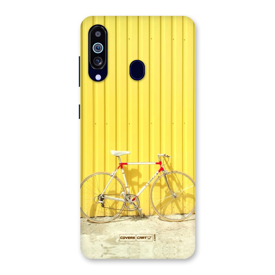 Yellow Cycle Classic Back Case for Galaxy M40