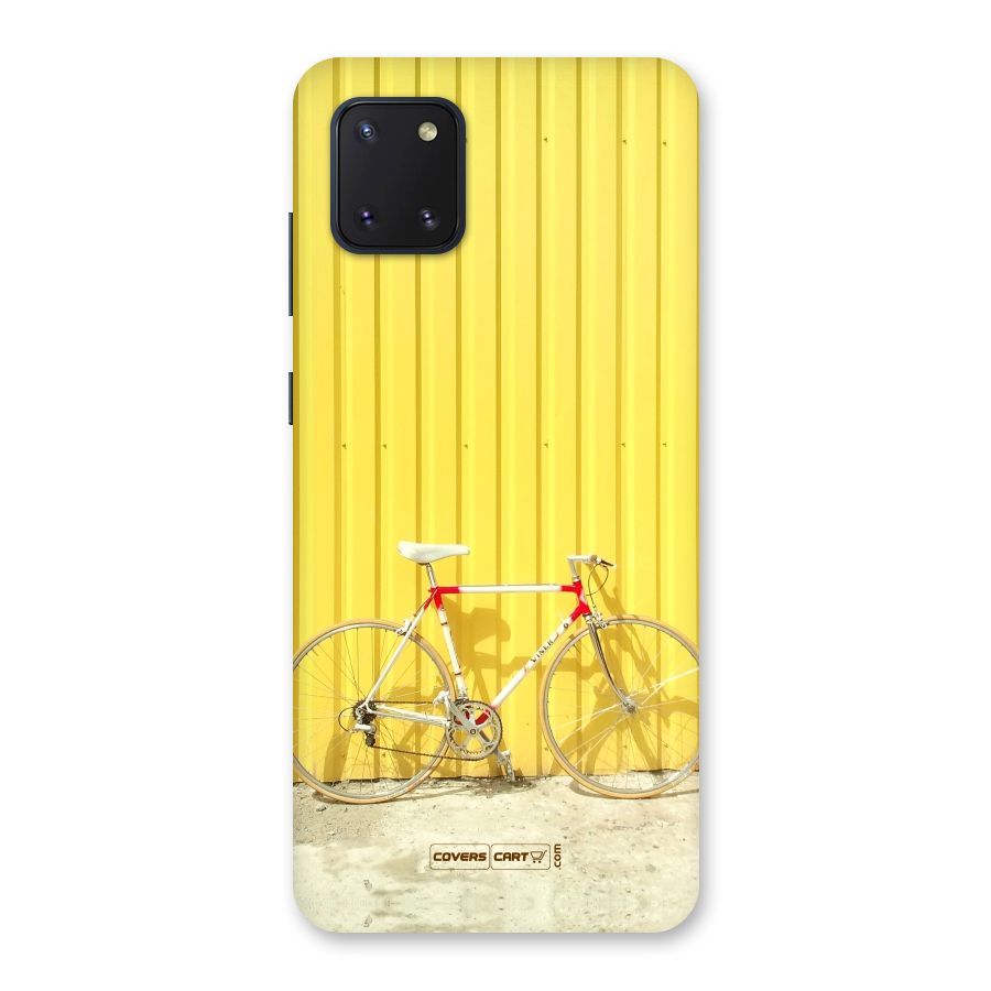 Yellow Cycle Classic Back Case for Galaxy Note 10 Lite