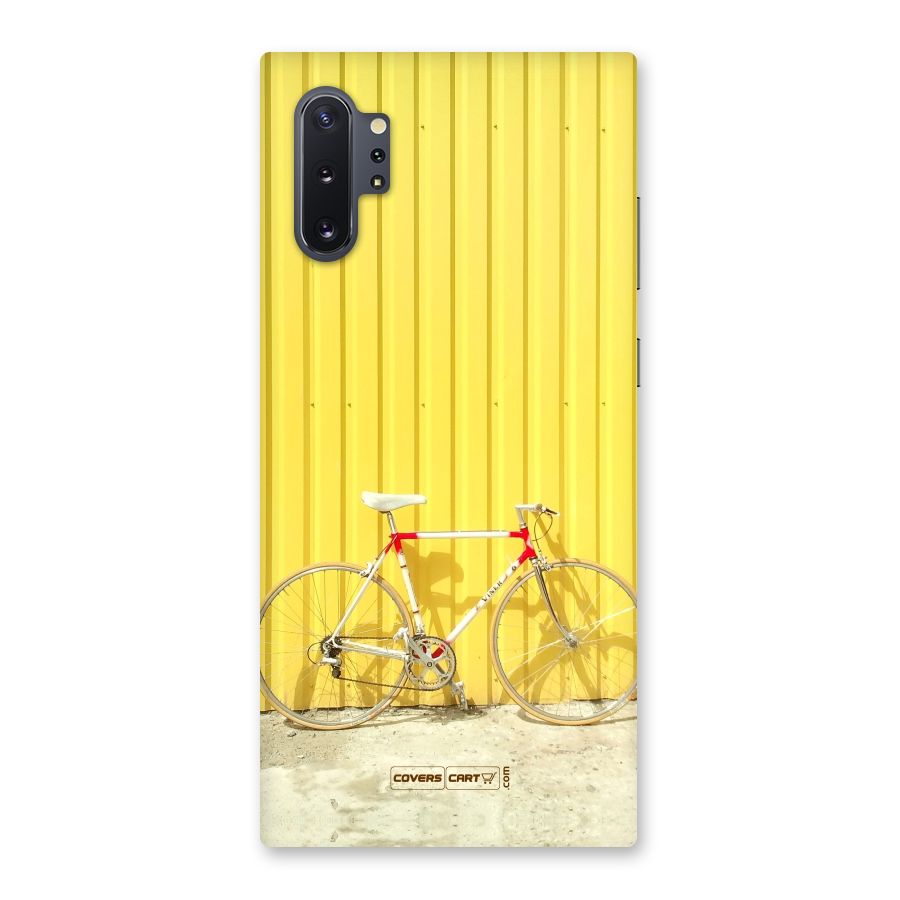 Yellow Cycle Classic Back Case for Galaxy Note 10 Plus