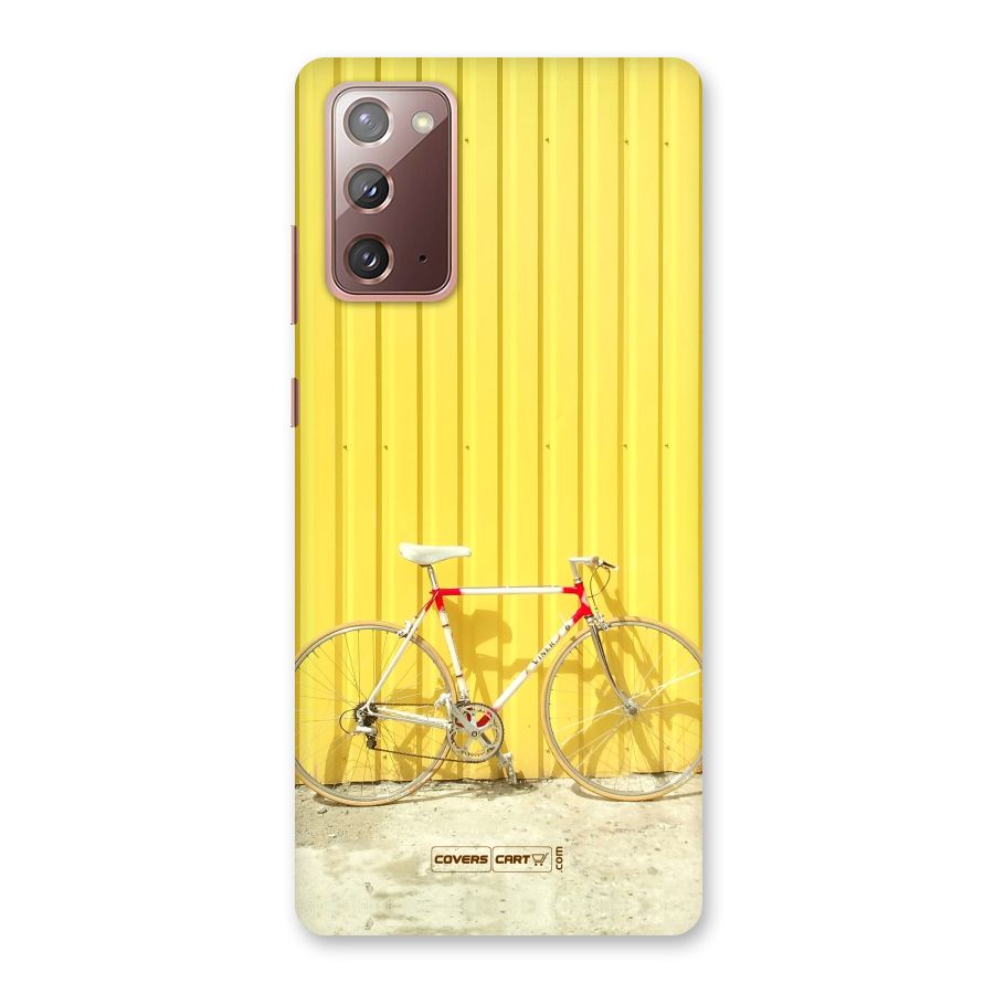 Yellow Cycle Classic Back Case for Galaxy Note 20