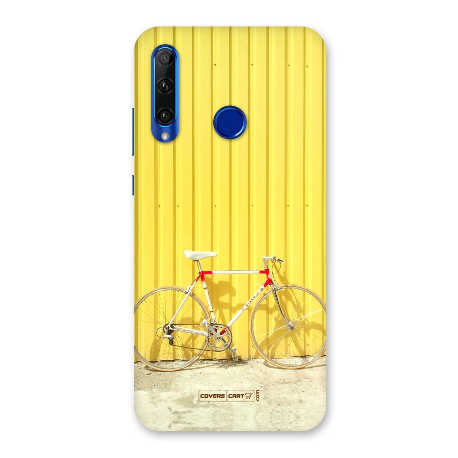Yellow Cycle Classic Back Case for Honor 20i