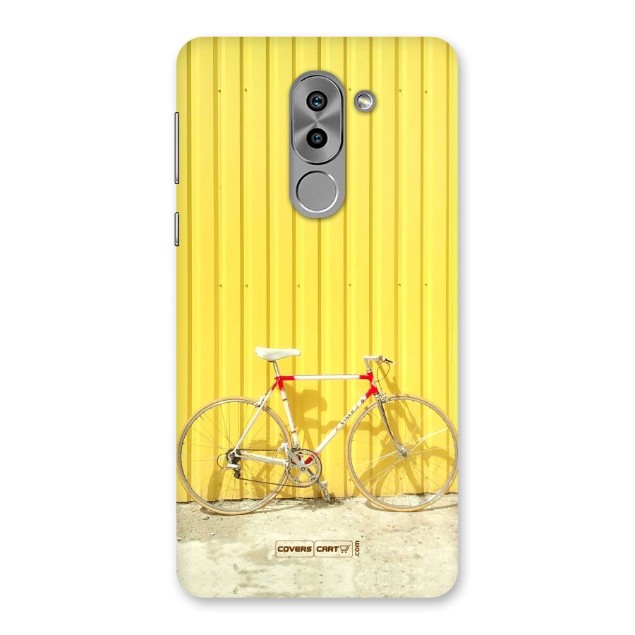 Yellow Cycle Classic Back Case for Honor 6X