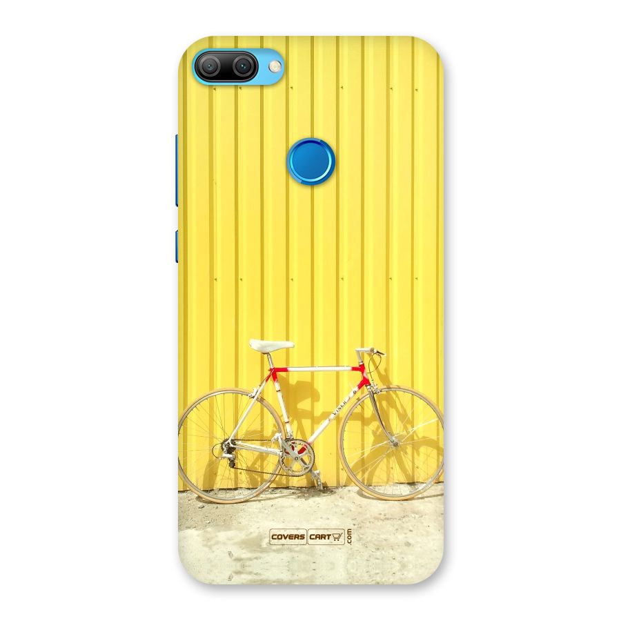 Yellow Cycle Classic Back Case for Honor 9N