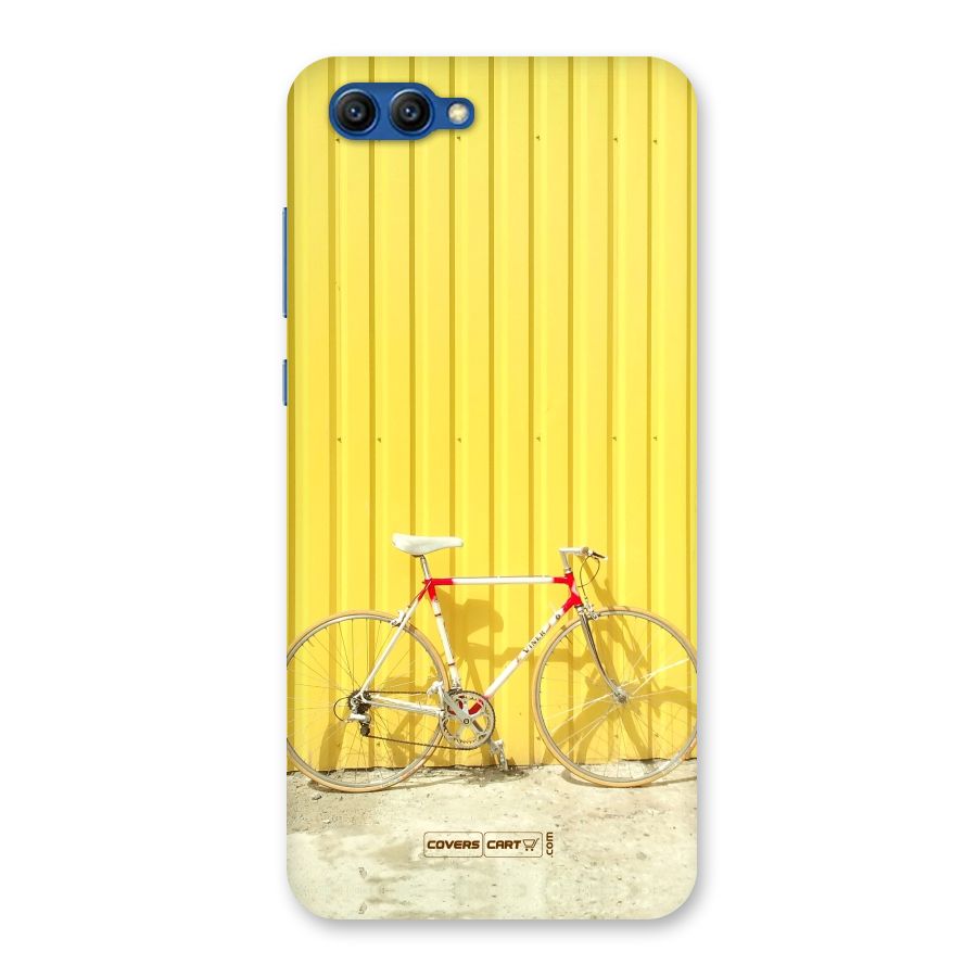 Yellow Cycle Classic Back Case for Honor View 10